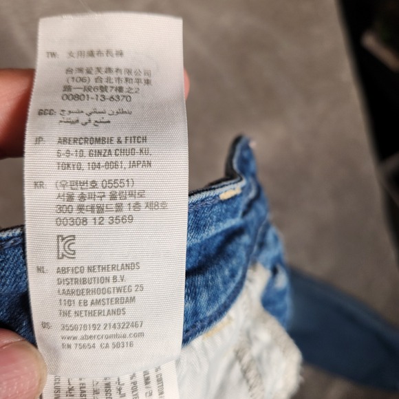 Hollister Jeans Women's 3R 27X27 High Rise Super Skinny Classic Stretch Ripped - Picture 12 of 16